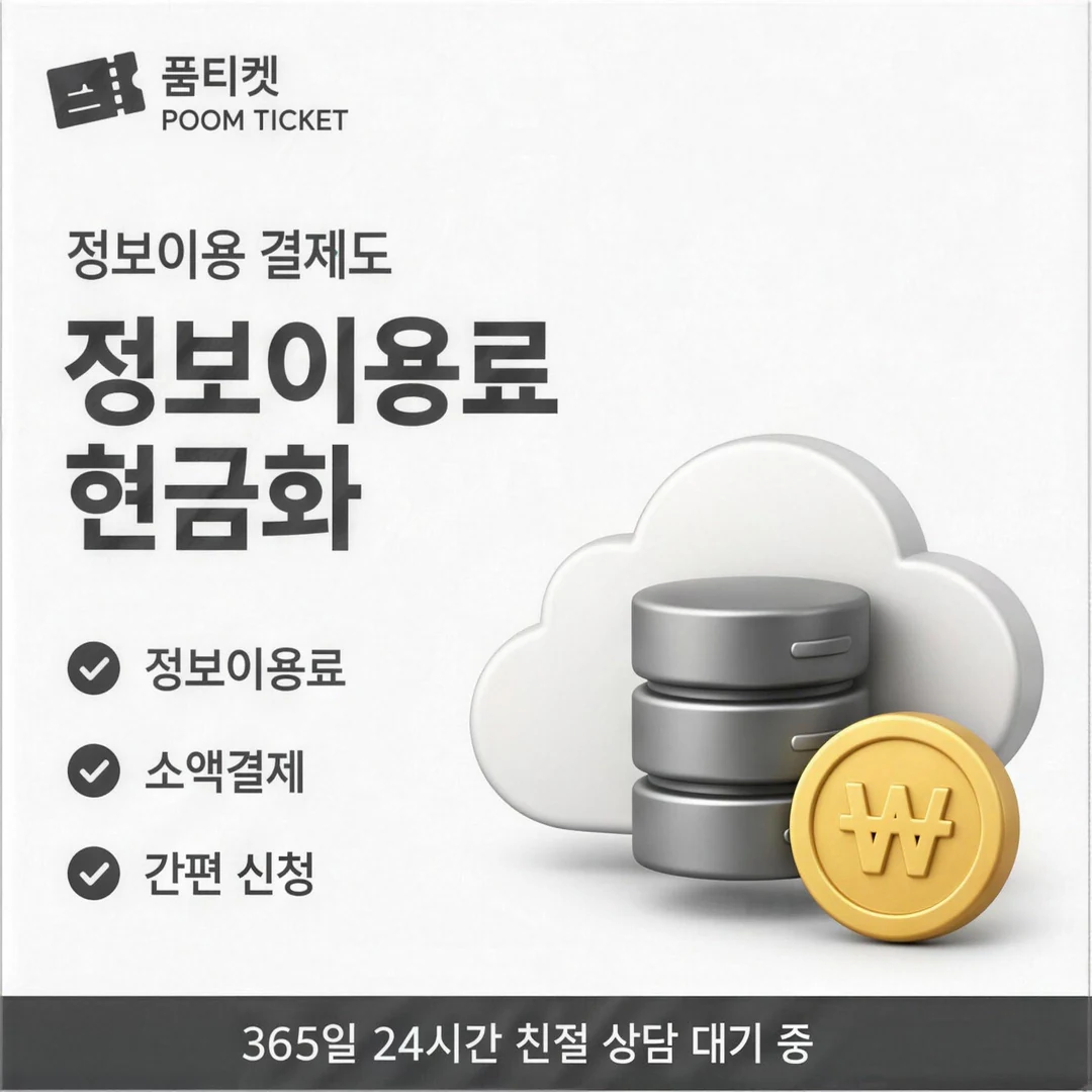 콘텐츠이용료현금화 방법·절차 안내